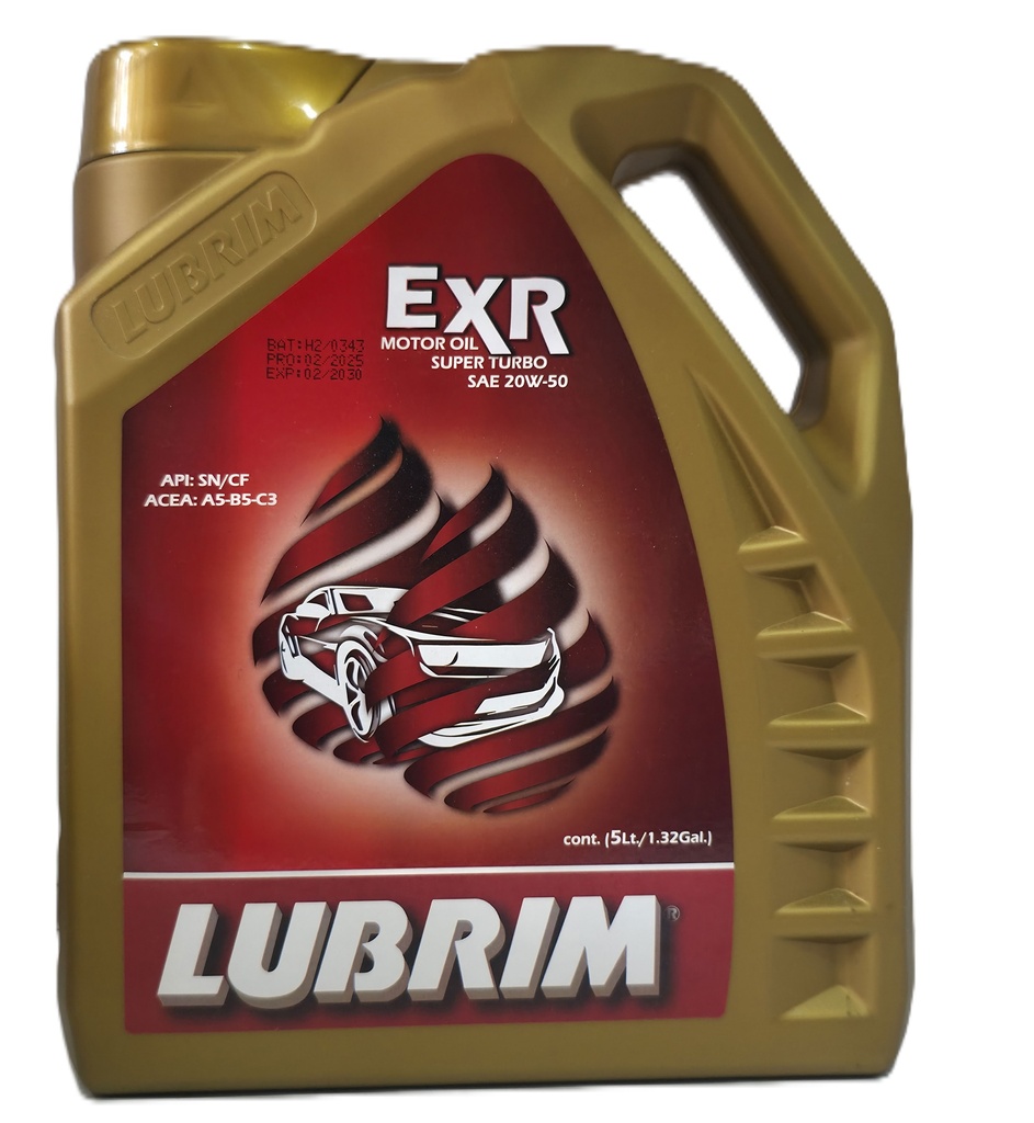 EXR MOTOR OIL SUPER TURBO SAE 20W-50